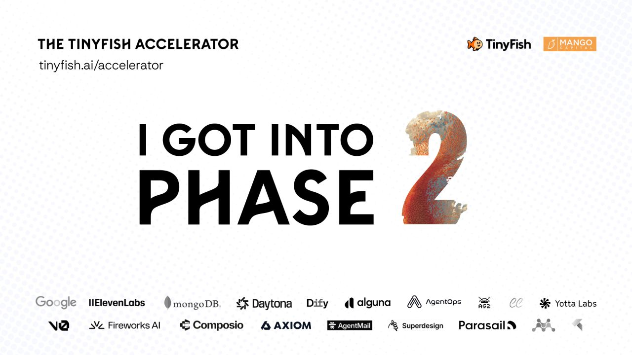 TinyFish Accelerator Cohort Badge